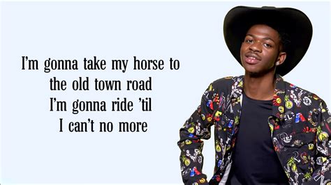 Lil Nas X’s ‘Old Town Road’ Lyrics 